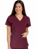 8579 RACERBACK SHIRTTAIL TOP (Size: 2X-5X)