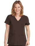 8587 V-NECK 3 POCKET TOP